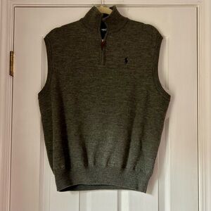 POLO GOLF Merino Wool Sweater Vest